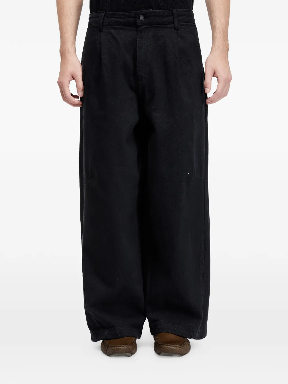 Osklen Weite Twill-Hose - Schwarz