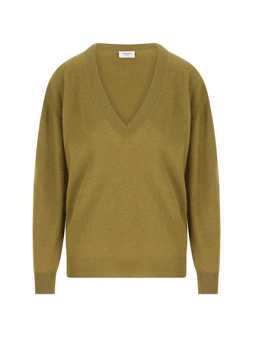 Saint Laurent V-neck sweater - Green