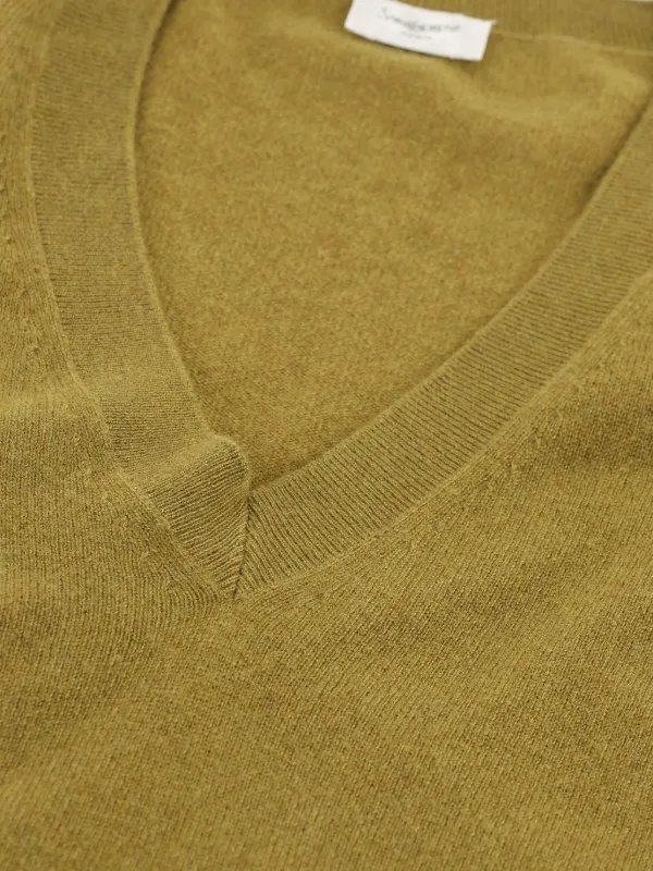 Saint Laurent V-neck Sweater | Green | FARFETCH
