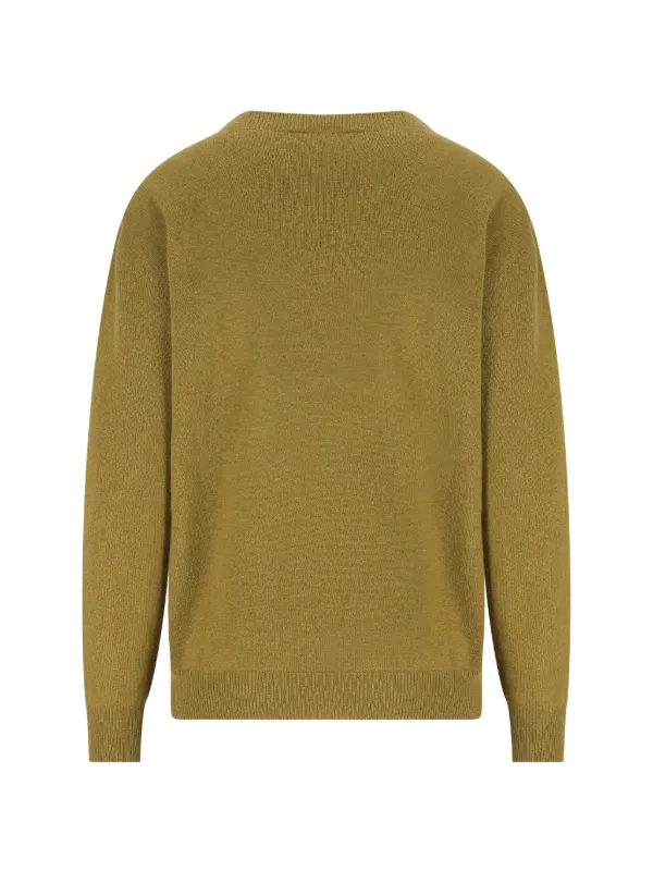 Saint Laurent V-neck Sweater | Green | FARFETCH