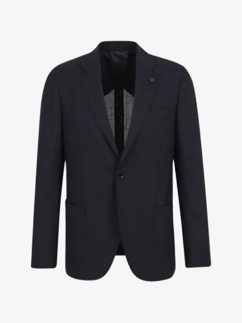 Lardini striped two-piece suit