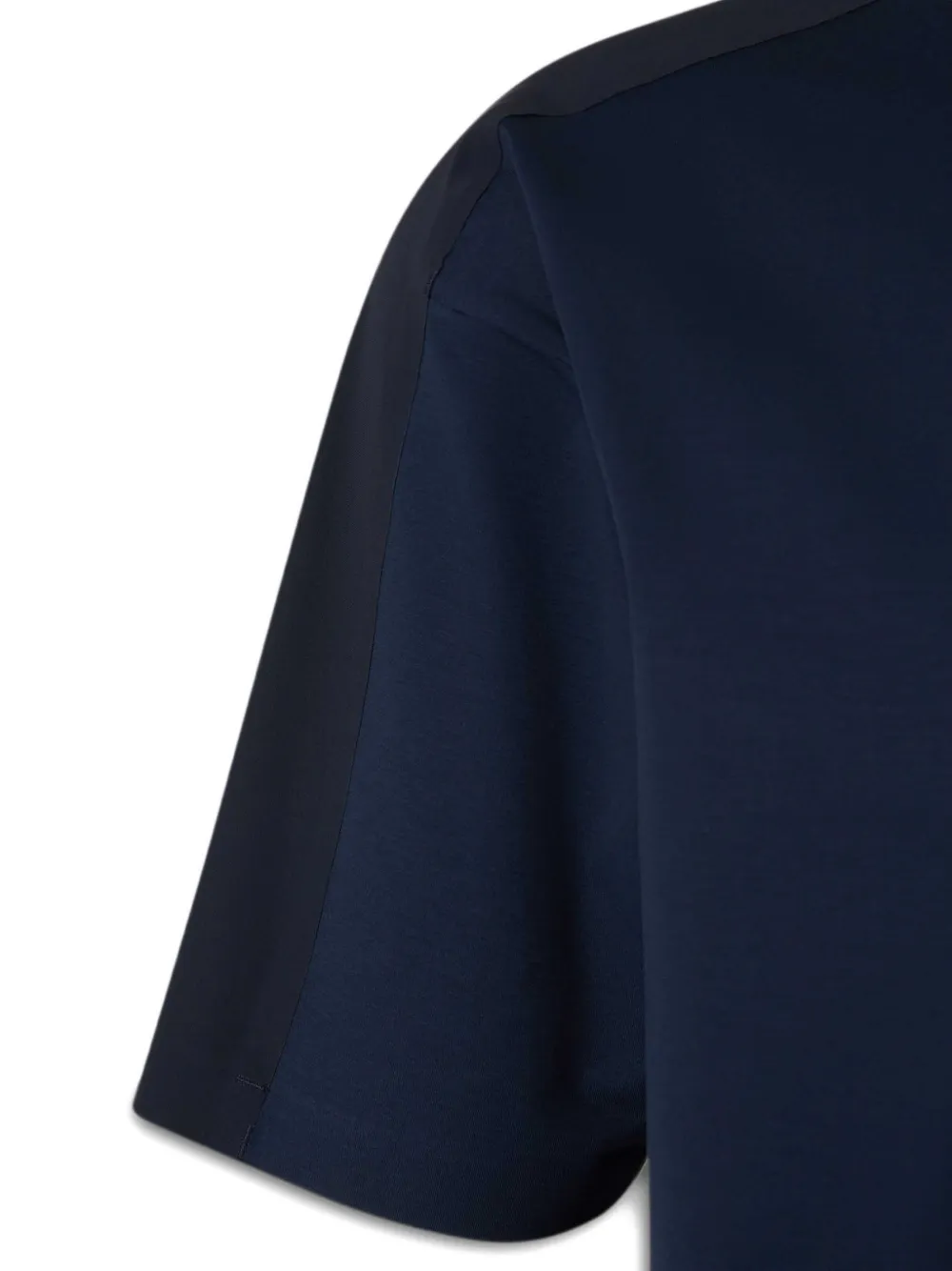 Herno Jersey T-shirt Blauw
