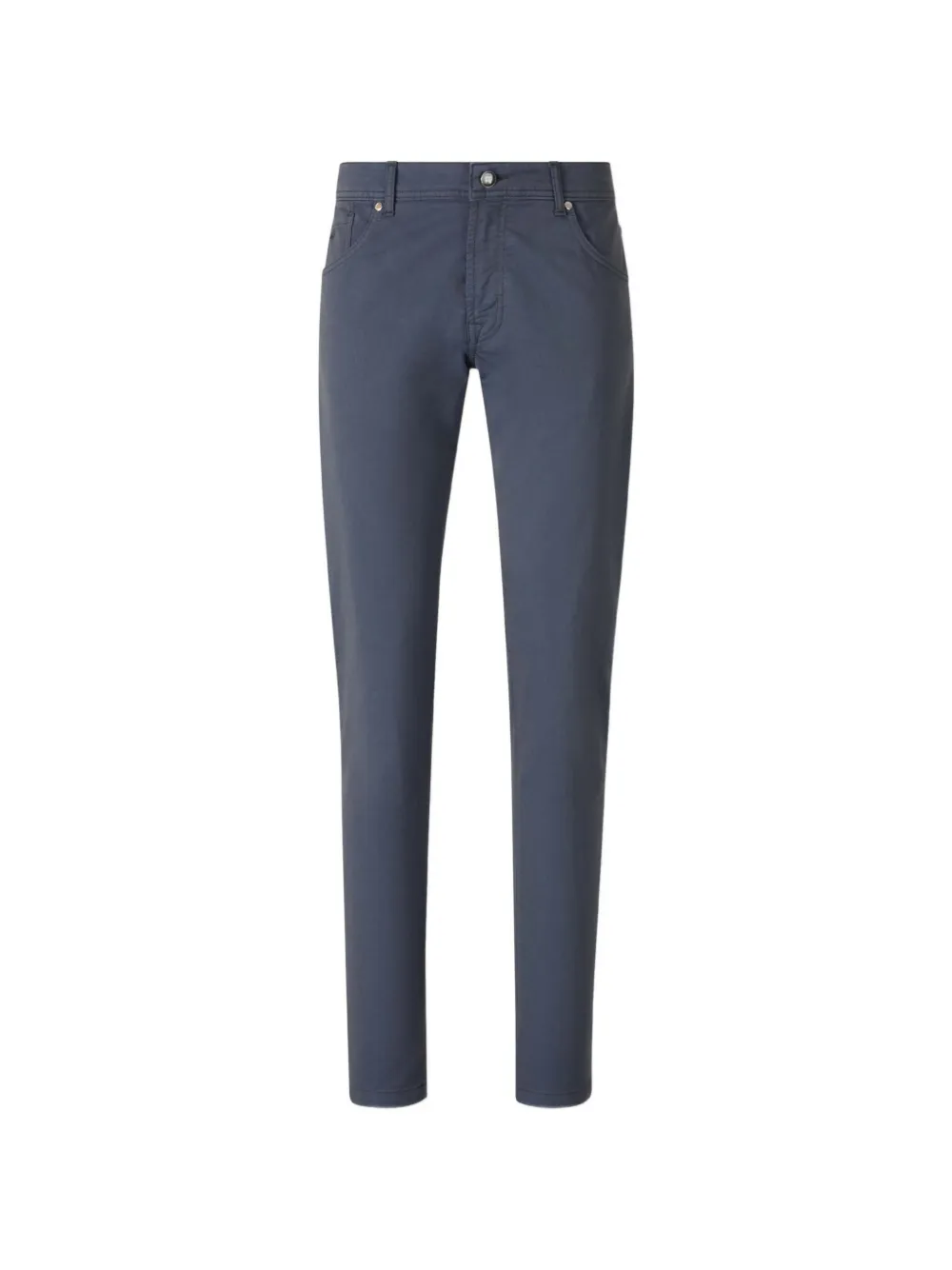 Marco Pescarolo logo-patch jeans - Blau