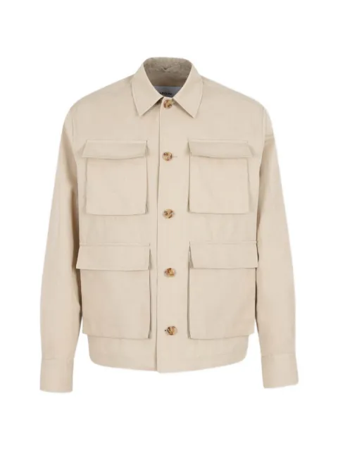 Lardini patch-pocket jacket