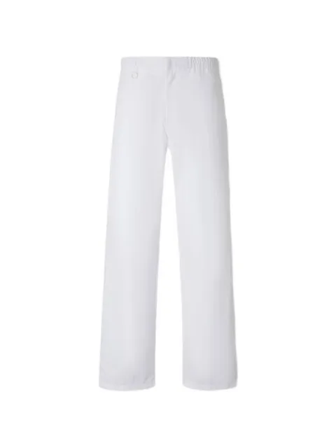 Laminar elasticated-waist trousers