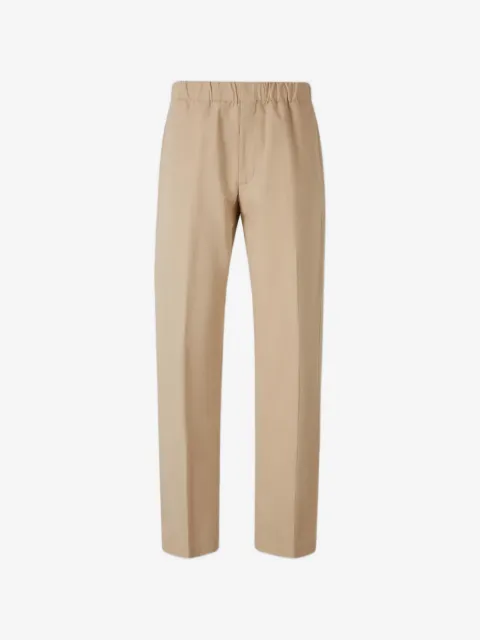Lardini elasticated-waist trousers