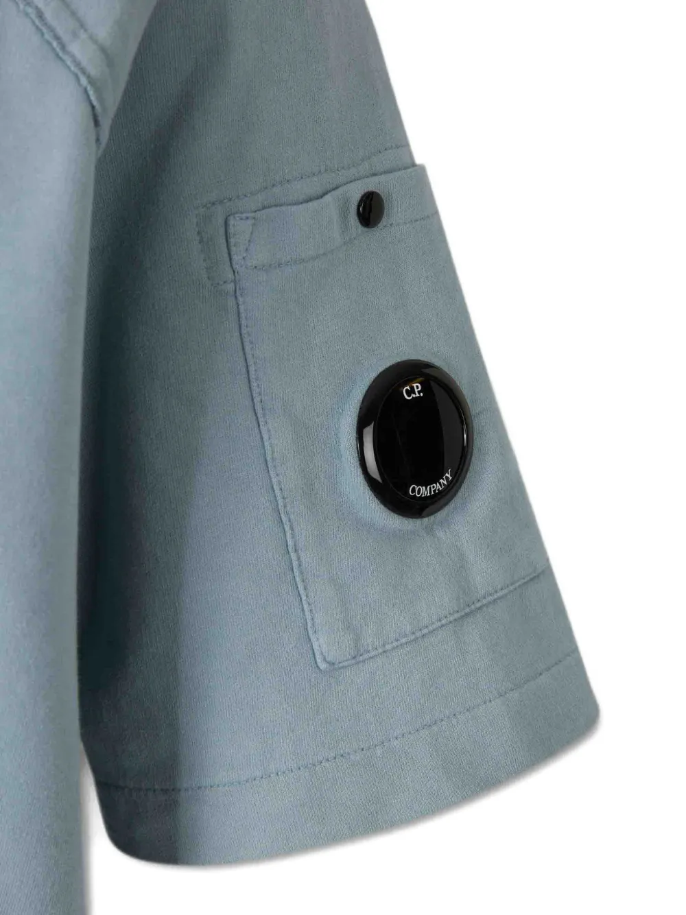 C.P. Company T-shirt met lens-detail Blauw