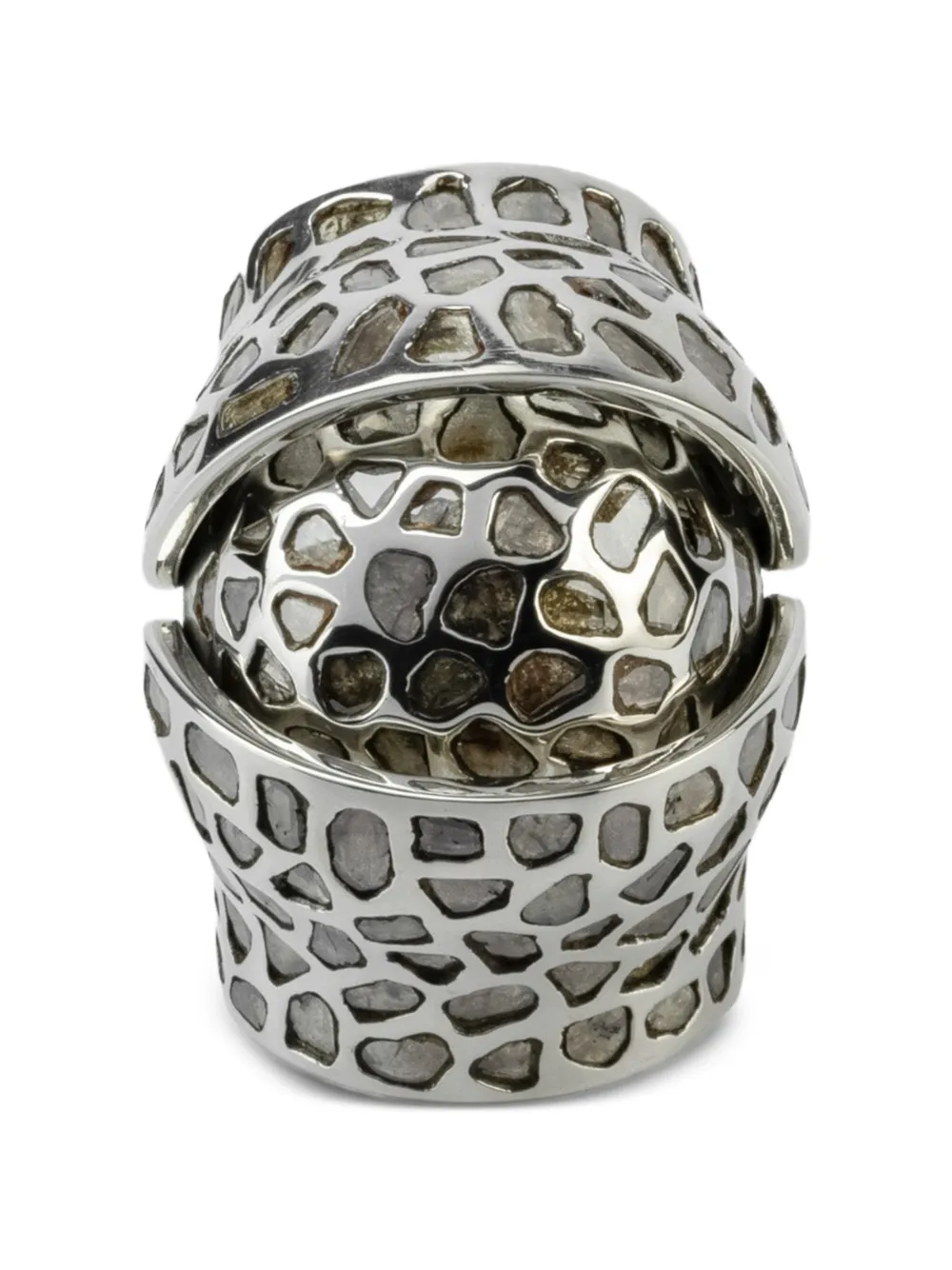 Parts of Four x Fangophilia Joint Pure ring - Argento