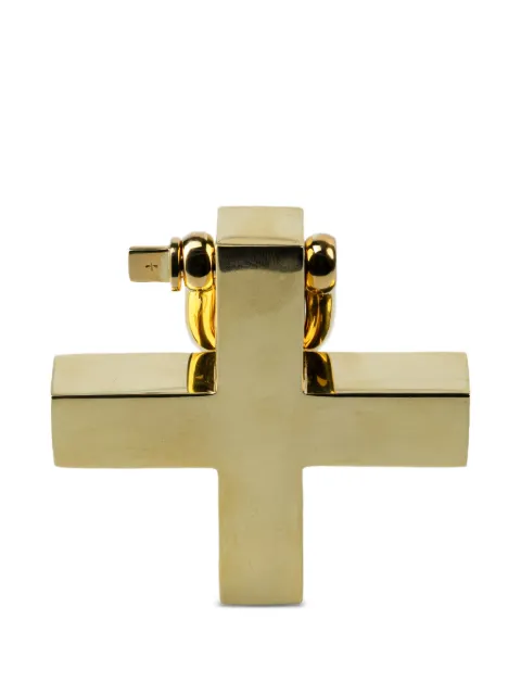 Parts of Four plus cross-shaped charm