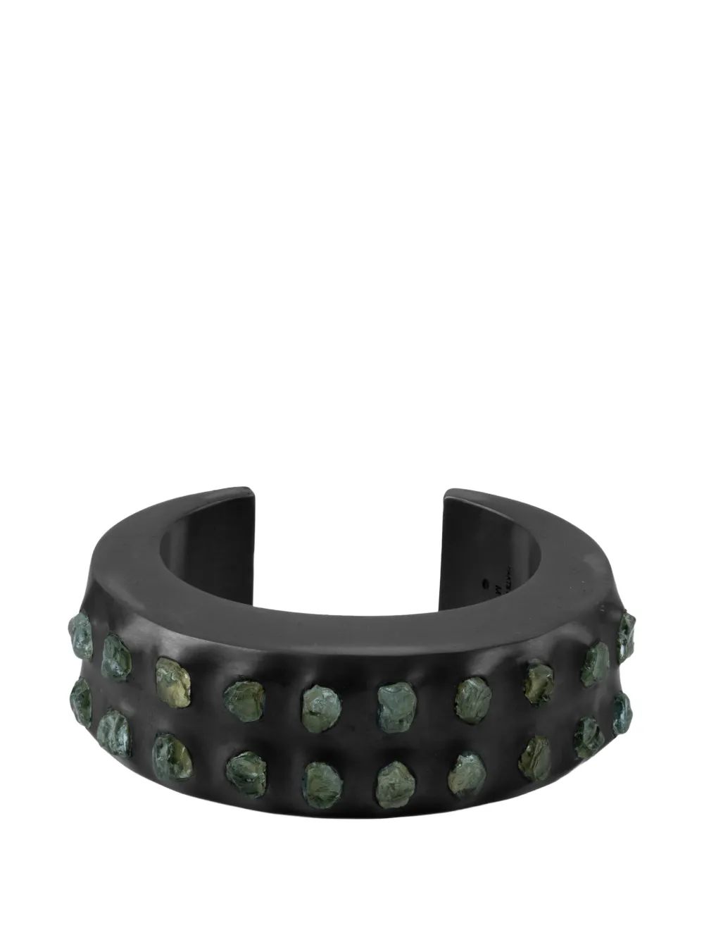 Parts of Four Crescent aquamarine bracelet - Nero