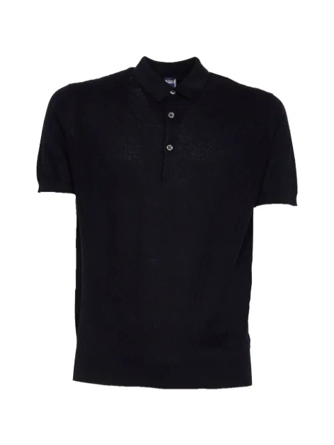 Fedeli Gabriel Giza buttoned classic collar polo shirt
