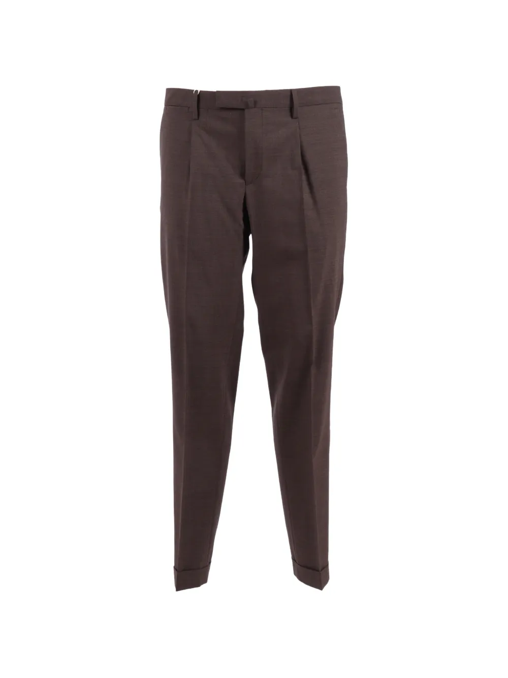 Briglia 1949 cuffed tailored trousers - Marrone