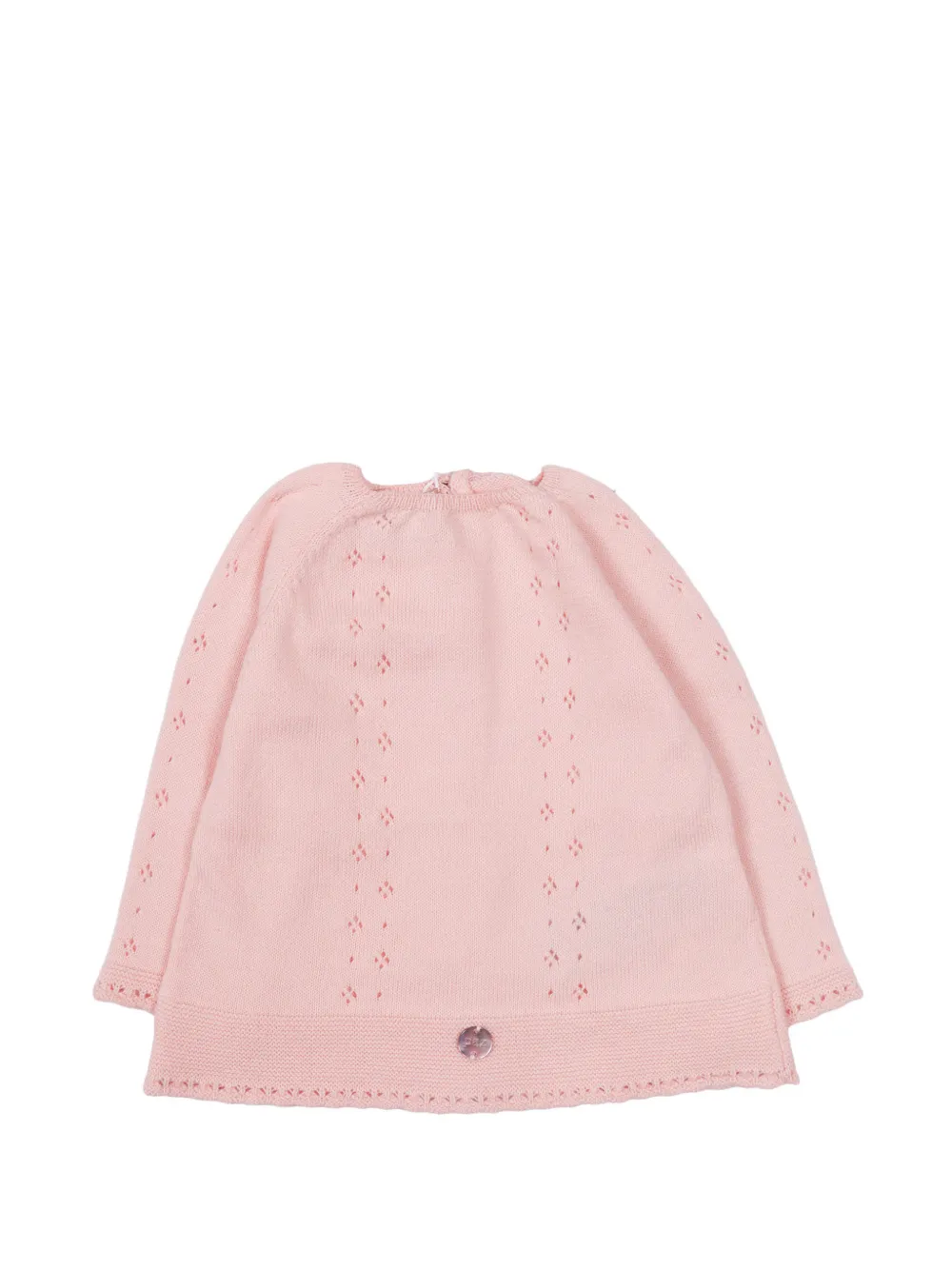 Paz Rodriguez Essentia pointelle-knit sweater - Rosa