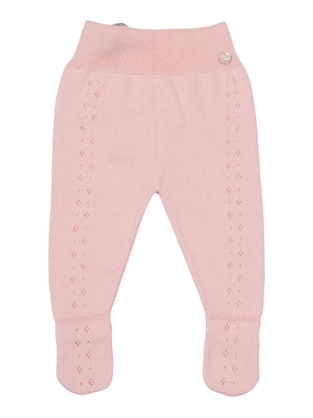 Paz Rodriguez Essentia pointelle-knit trousers - Rosa