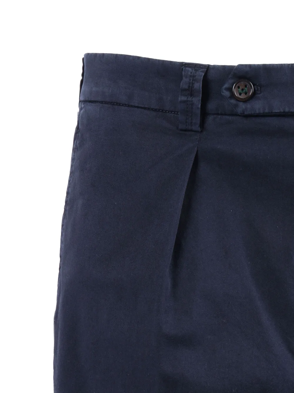  Berwich Pleated Tailored Trousers - Blue 