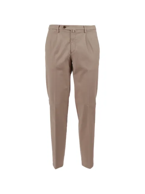Briglia 1949 pleated-front tapered trousers