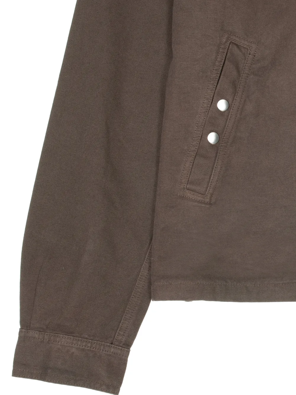  Rick Owens Drkshdw Zip-front Jacket - Brown 