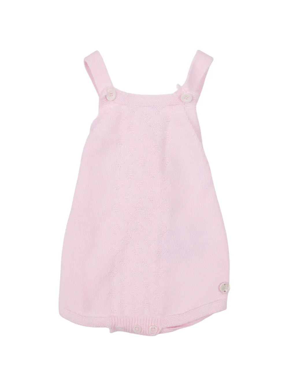Paz Rodriguez Regalo romper met gekruiste bandjes en pointelle-effect Roze