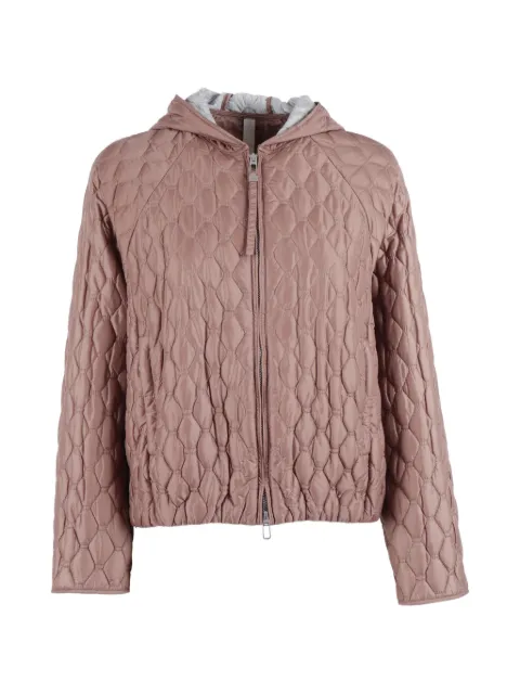 Duno hooded quilted jacket