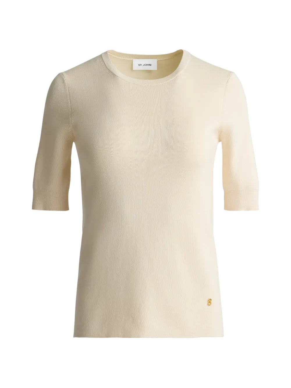 St. John short-sleeve T-shirt - Toni neutri
