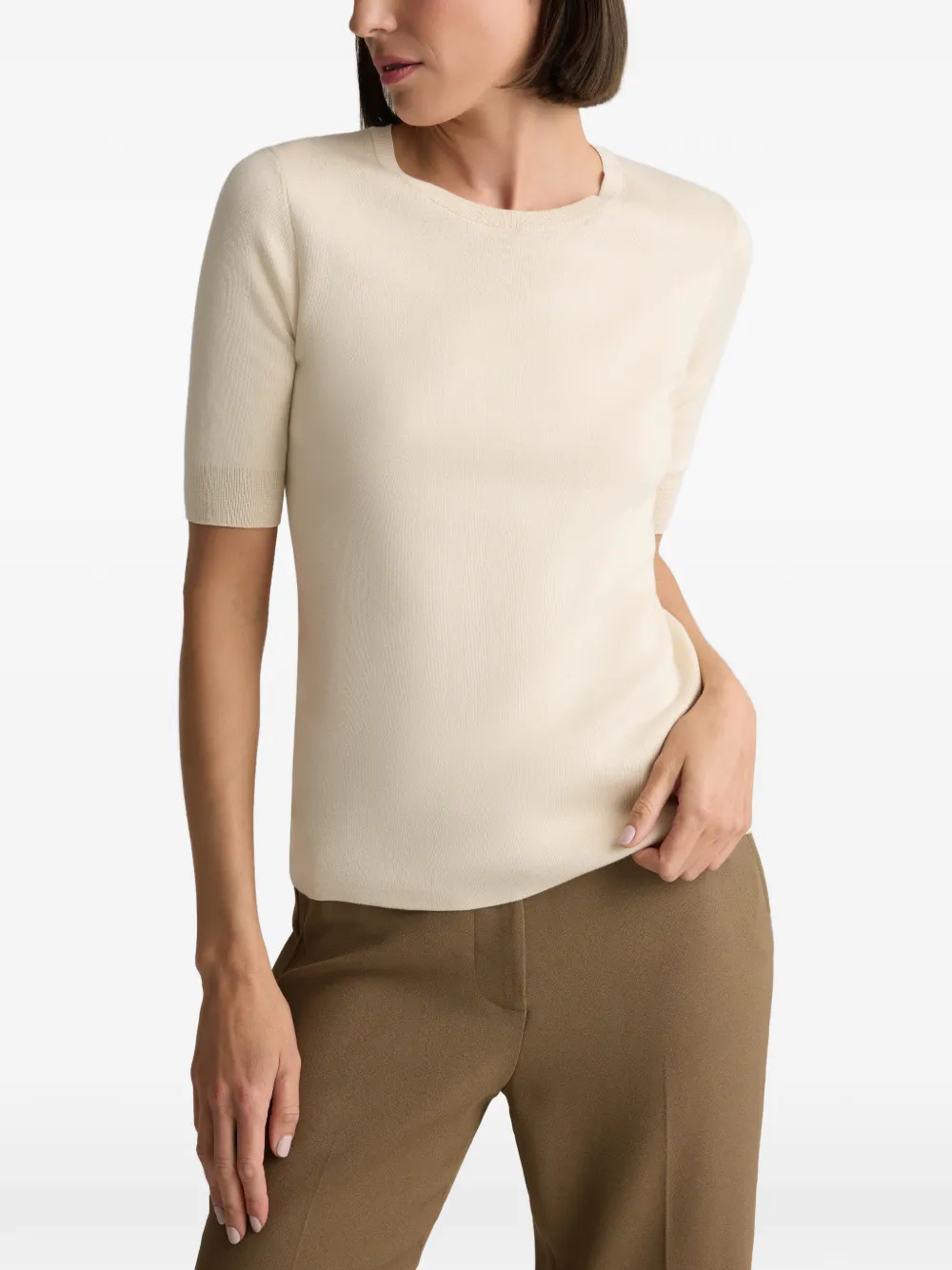 St. John T-shirt Beige