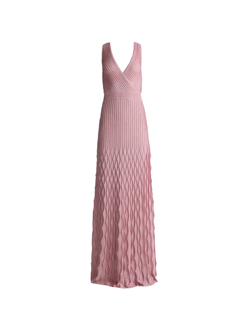St. John Mirabelle soirée-sequin-knit gown - Rosa