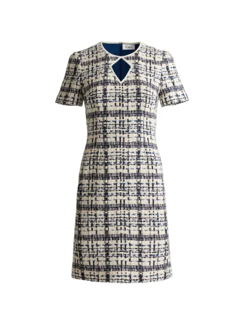 St. John tweed short sleeve mini dress