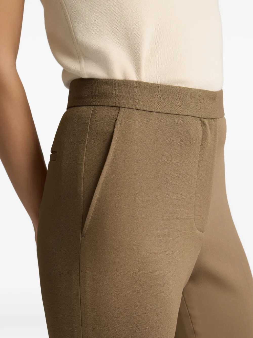 St. John Stretch broek Bruin