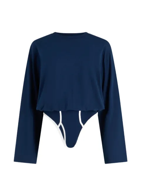 Jean Paul Gaultier Body mangas longas