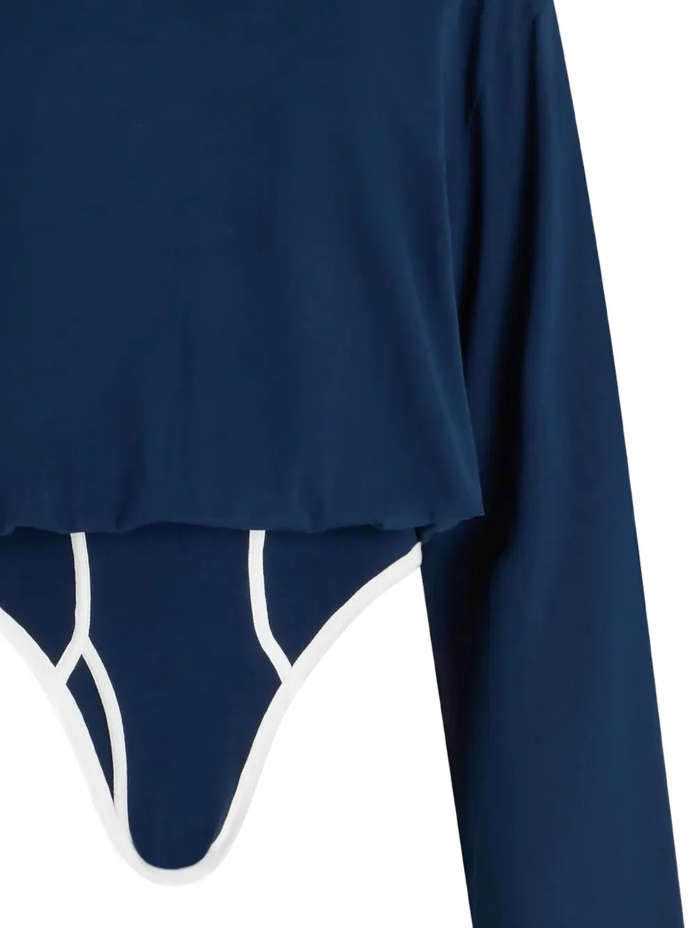  Jean Paul Gaultier Long-sleeves Bodysuit - Blue 