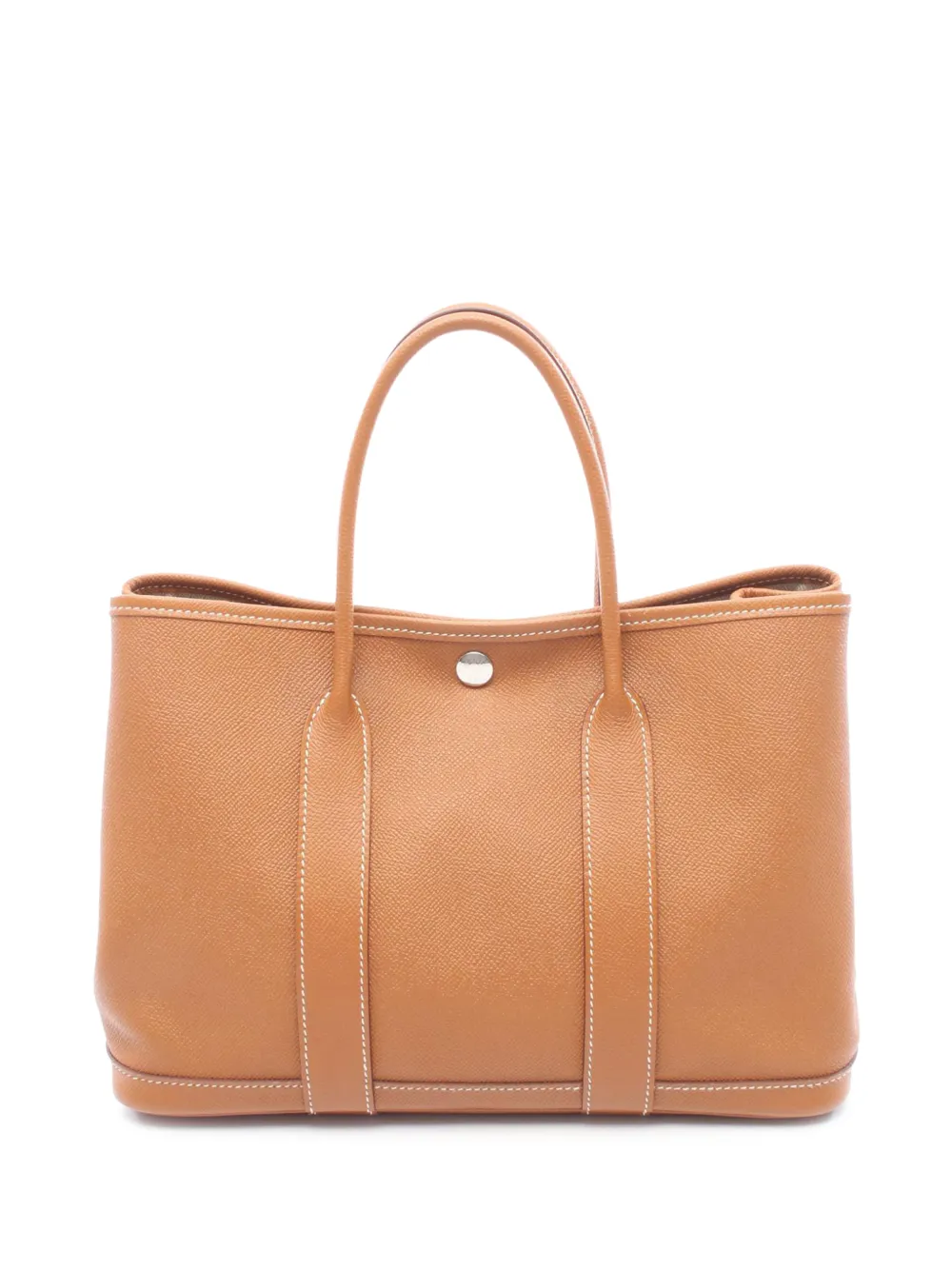 Hermès Pre-Owned 2017 Epsom Garden Party TPM tote bag - Marrone