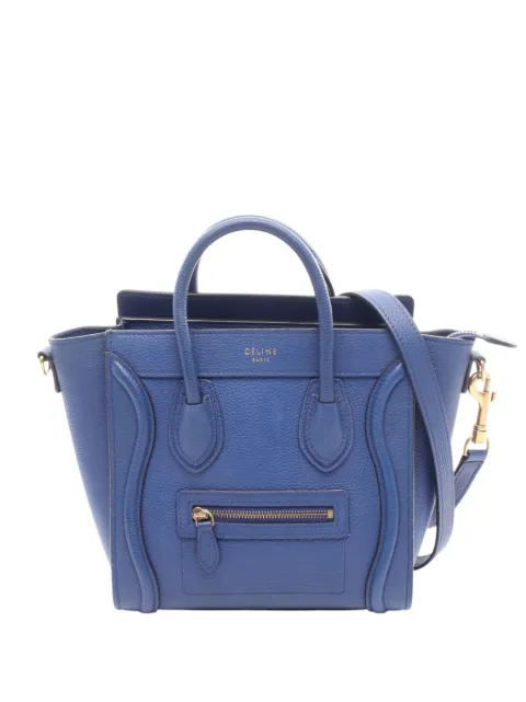 Celine Pre-Owned 2010-2025 Nano Leather Luggage Tote satchel