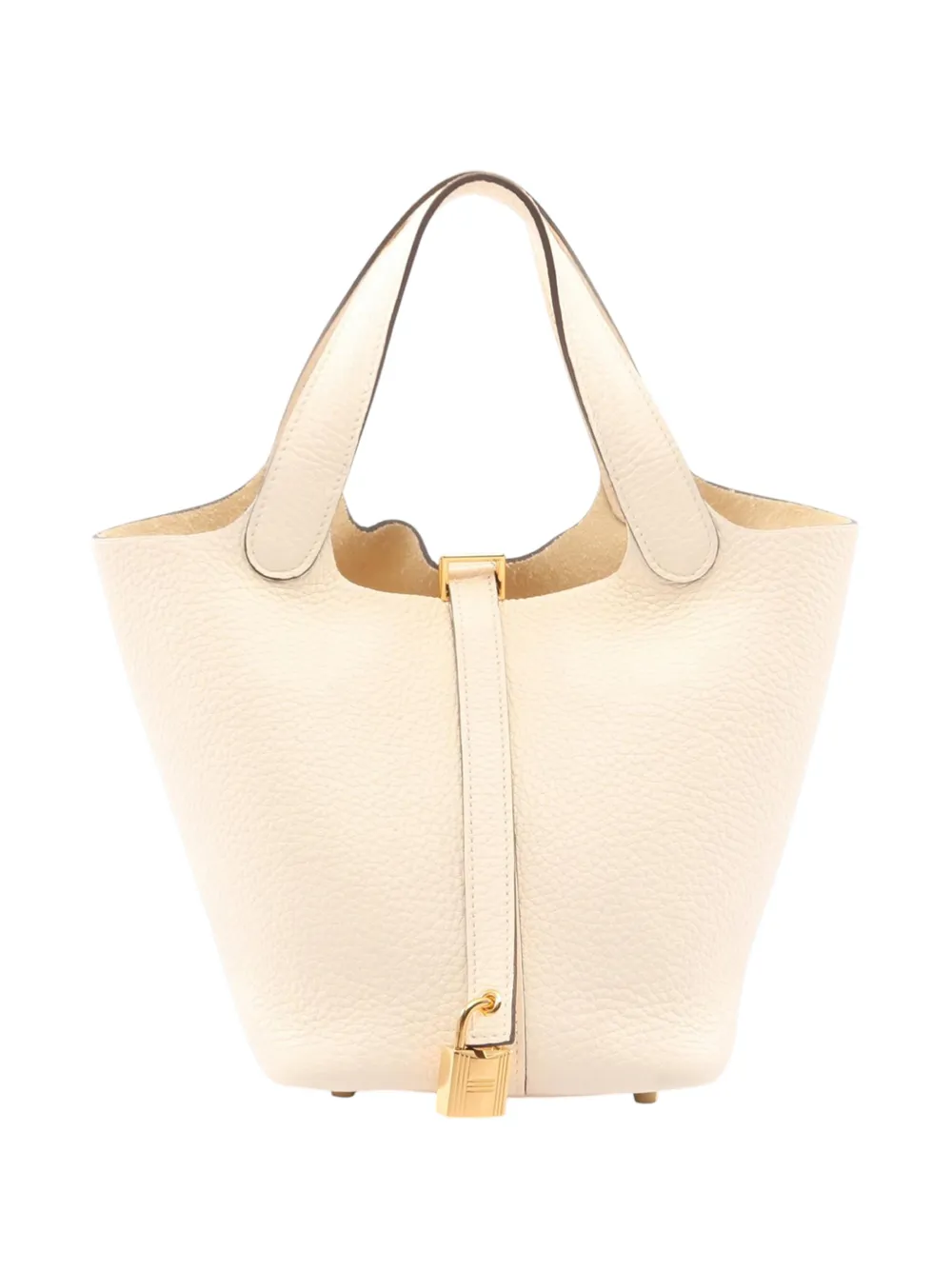 Hermès Pre-Owned 2021 Clemence Picotin Lock 18 handbag - Marrone