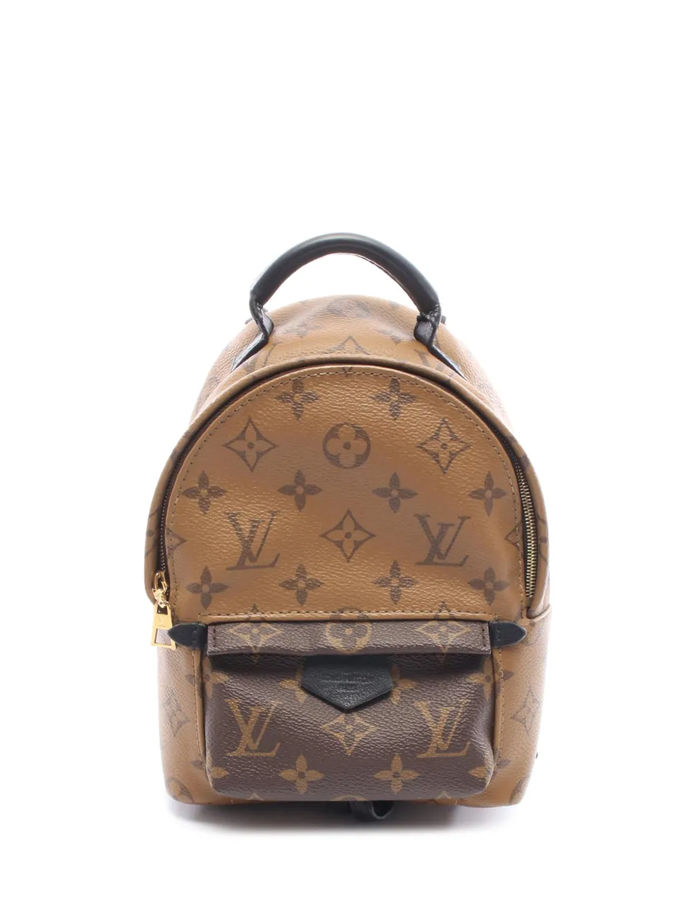Louis Vuitton Pre-Owned 2019 Monogram Reverse Mini Palm Springs backpack - Marrone