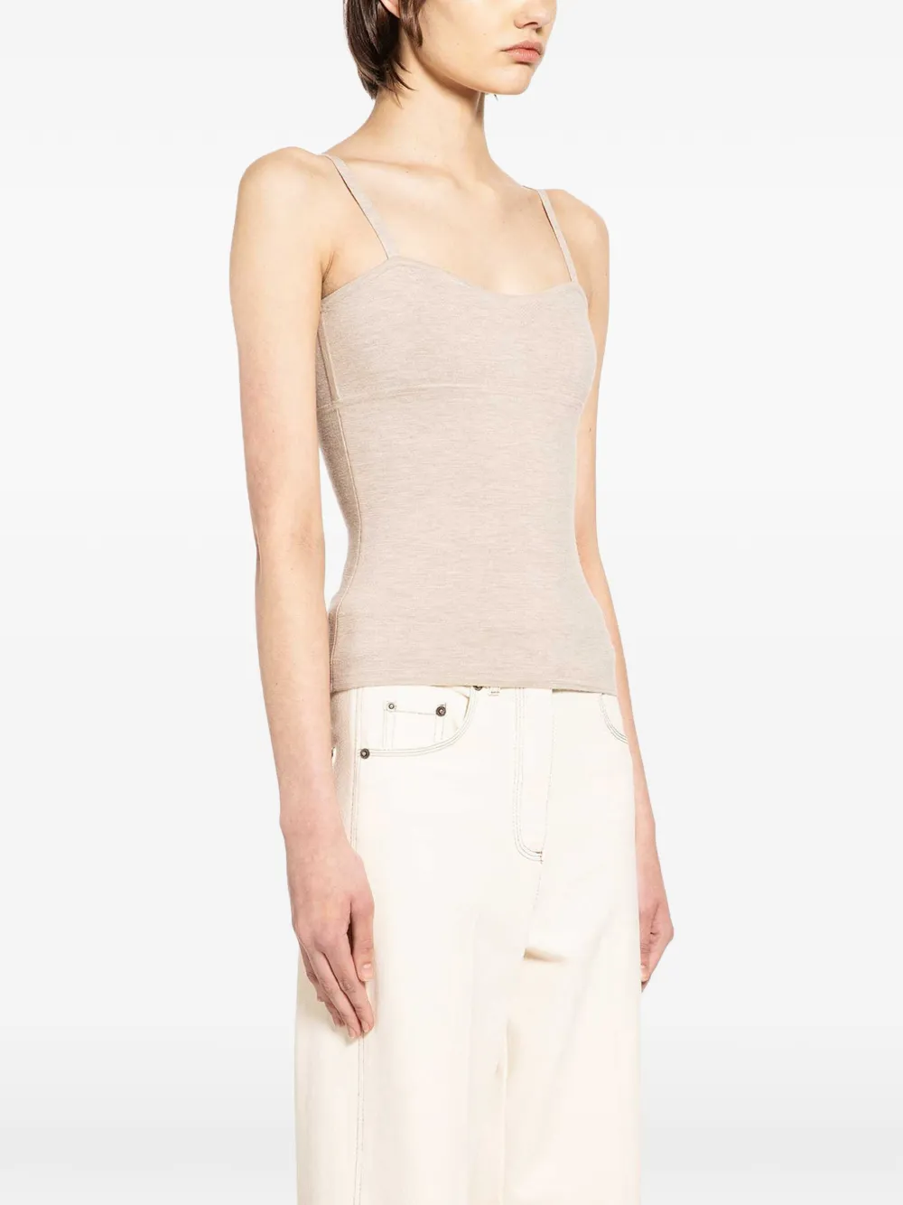 Spaghetti-Straps Tank Top