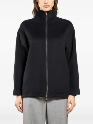 FENDI フーデッド ジップアップ ジャケット | ブラック | FARFETCH JP