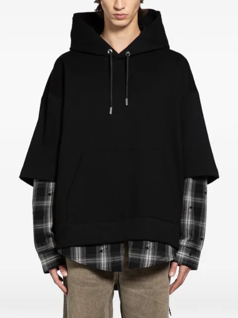Mastermind World layered hoodie