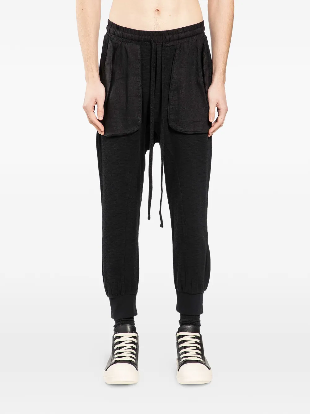 Thom Krom pocket jersey track pants - Nero
