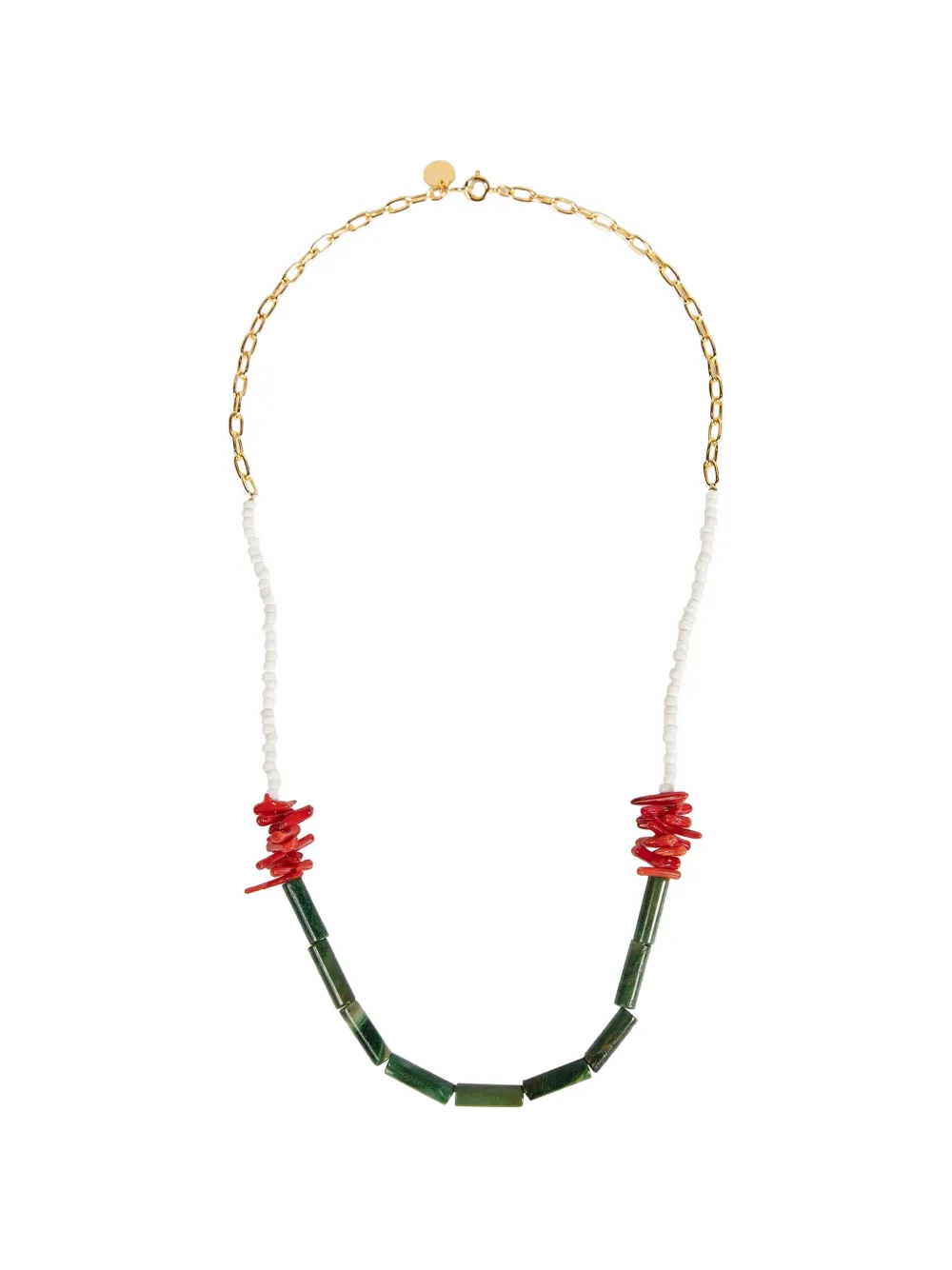 Undercover beaded necklace - Oro
