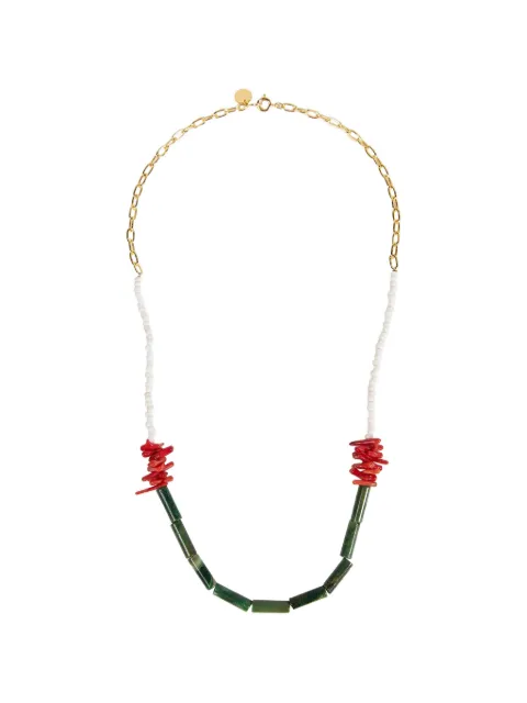 Undercover beaded necklace