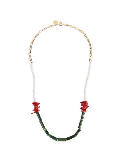 Undercover beaded necklace