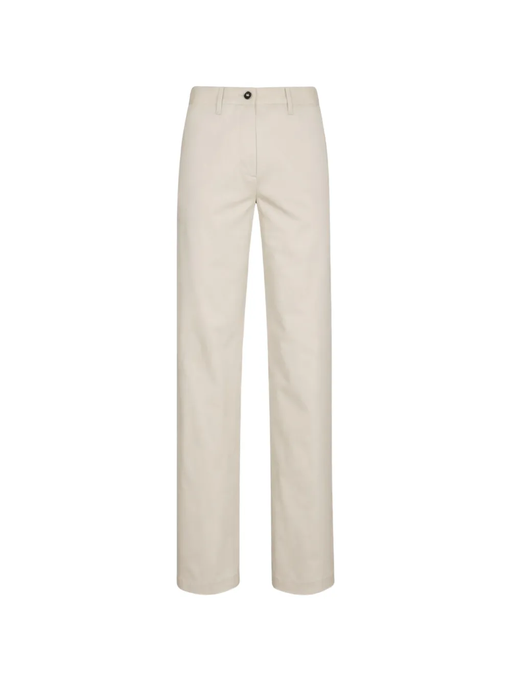 Nine In The Morning logo detail trousers - Toni neutri