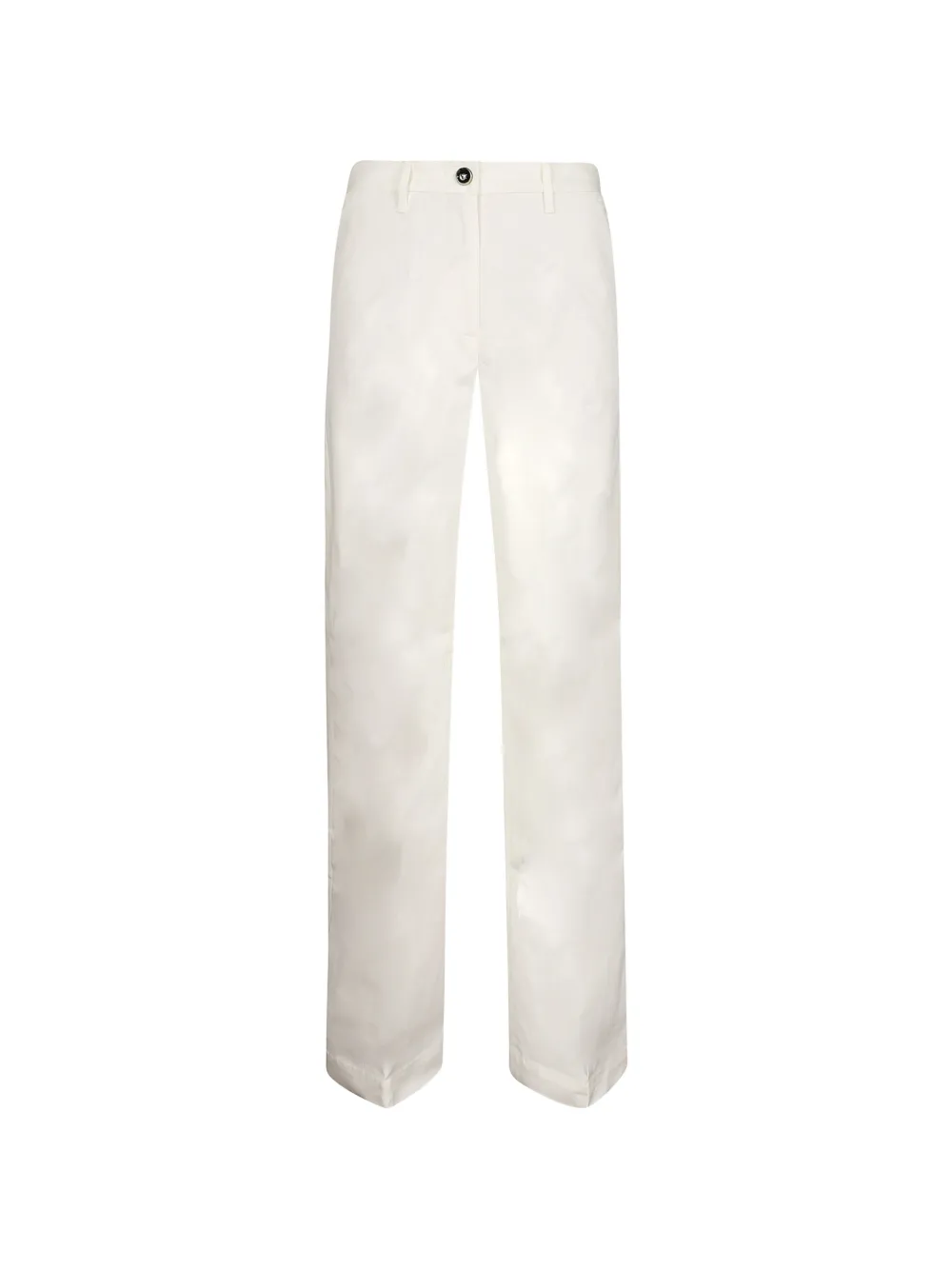 Nine In The Morning logo detail trousers - Toni neutri