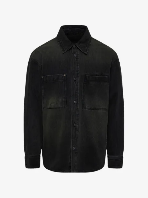 Wooyoungmi washed denim shirt