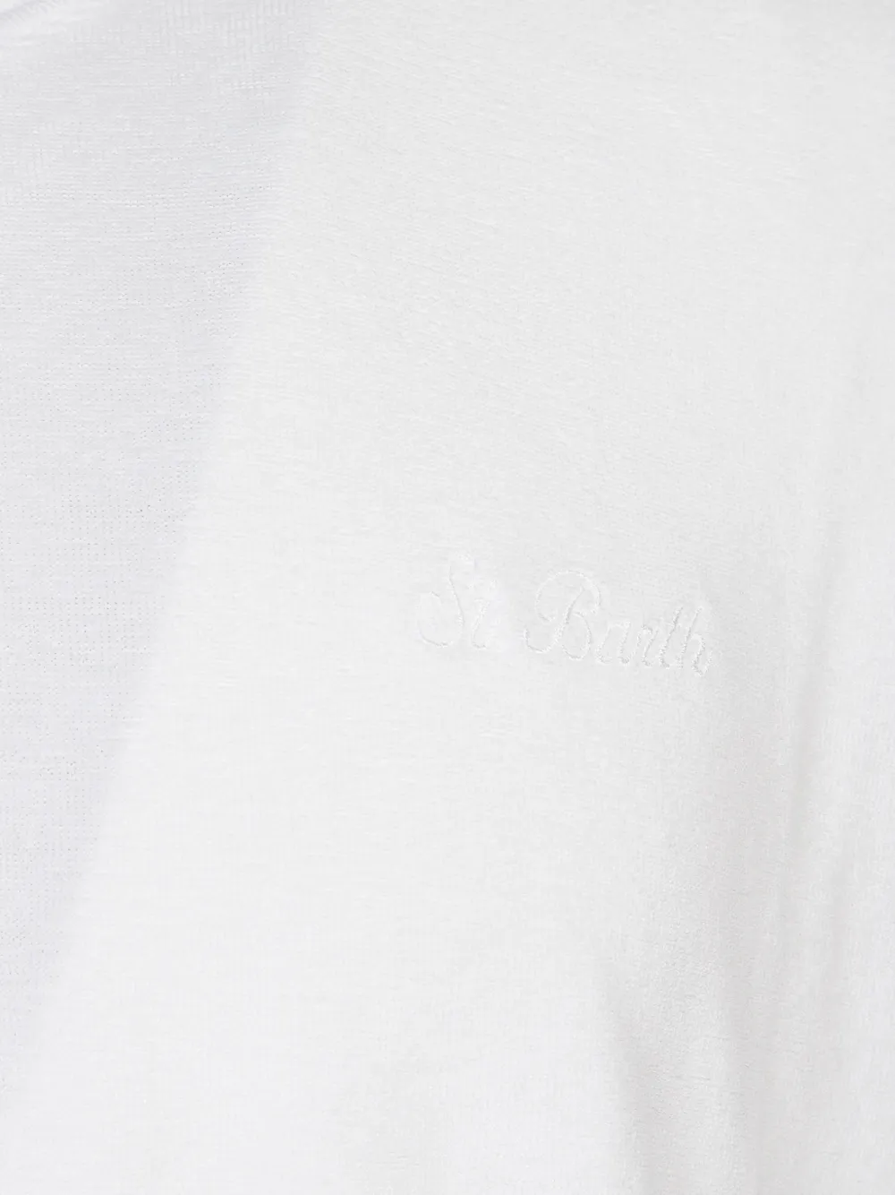 MC2 Saint Barth Terry T-shirt Wit