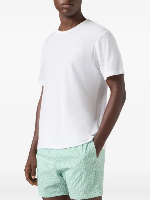 MC2 Saint Barth Gary cotton terry-effect T-shirt with logo embroidery