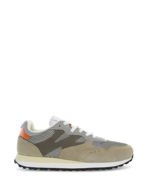 Woolrich panelled suede-trimmed sneakers