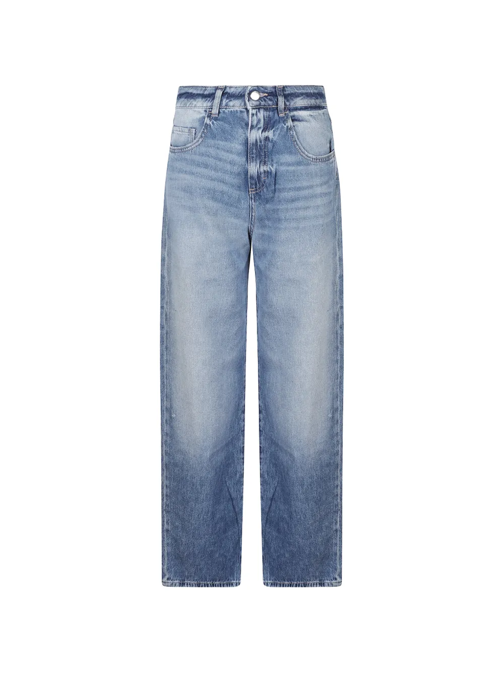 ICON DENIM faded denim jeans - Blu