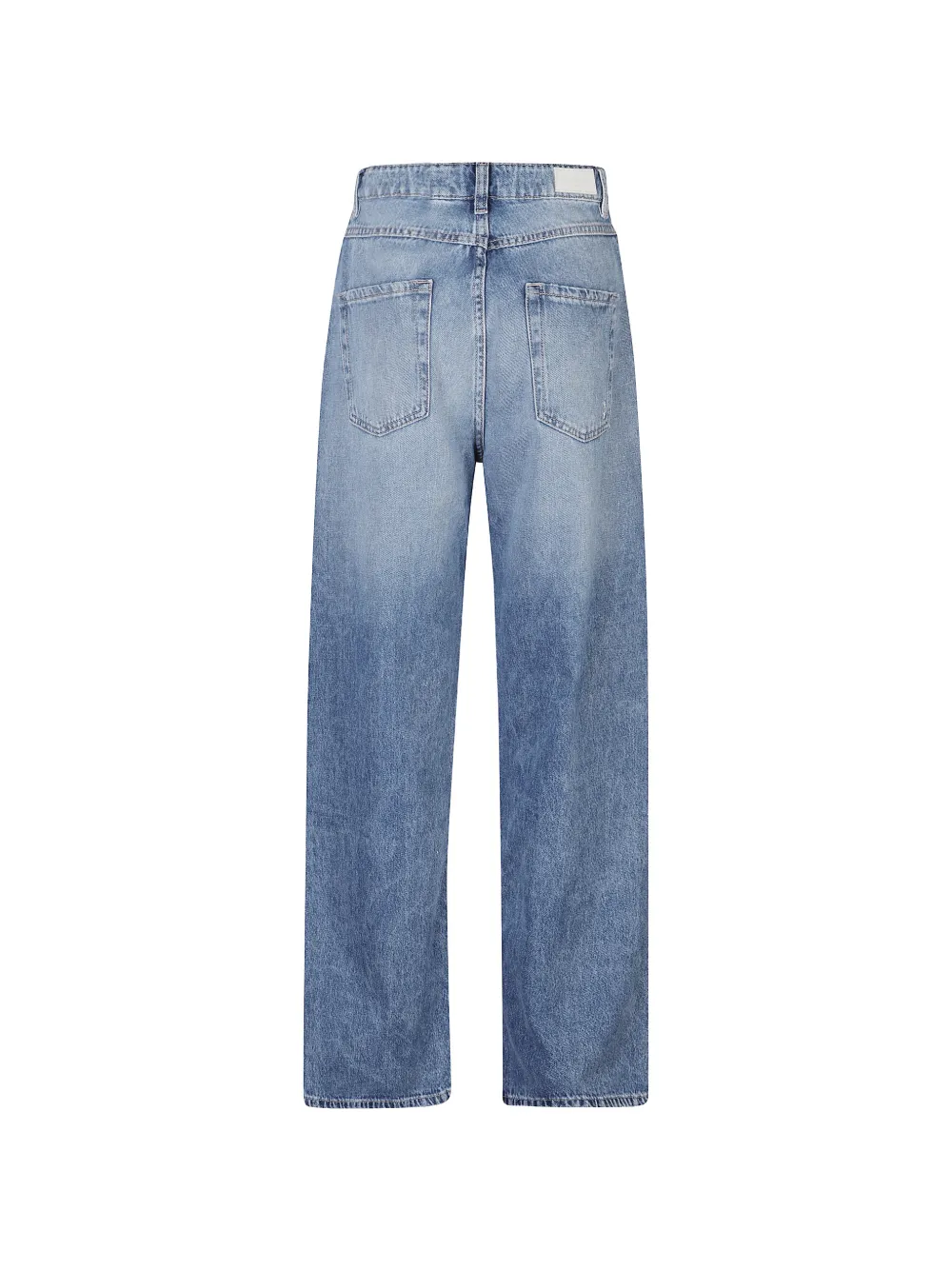 Icon Denim Poppy Washed-effect Jeans - Blue 