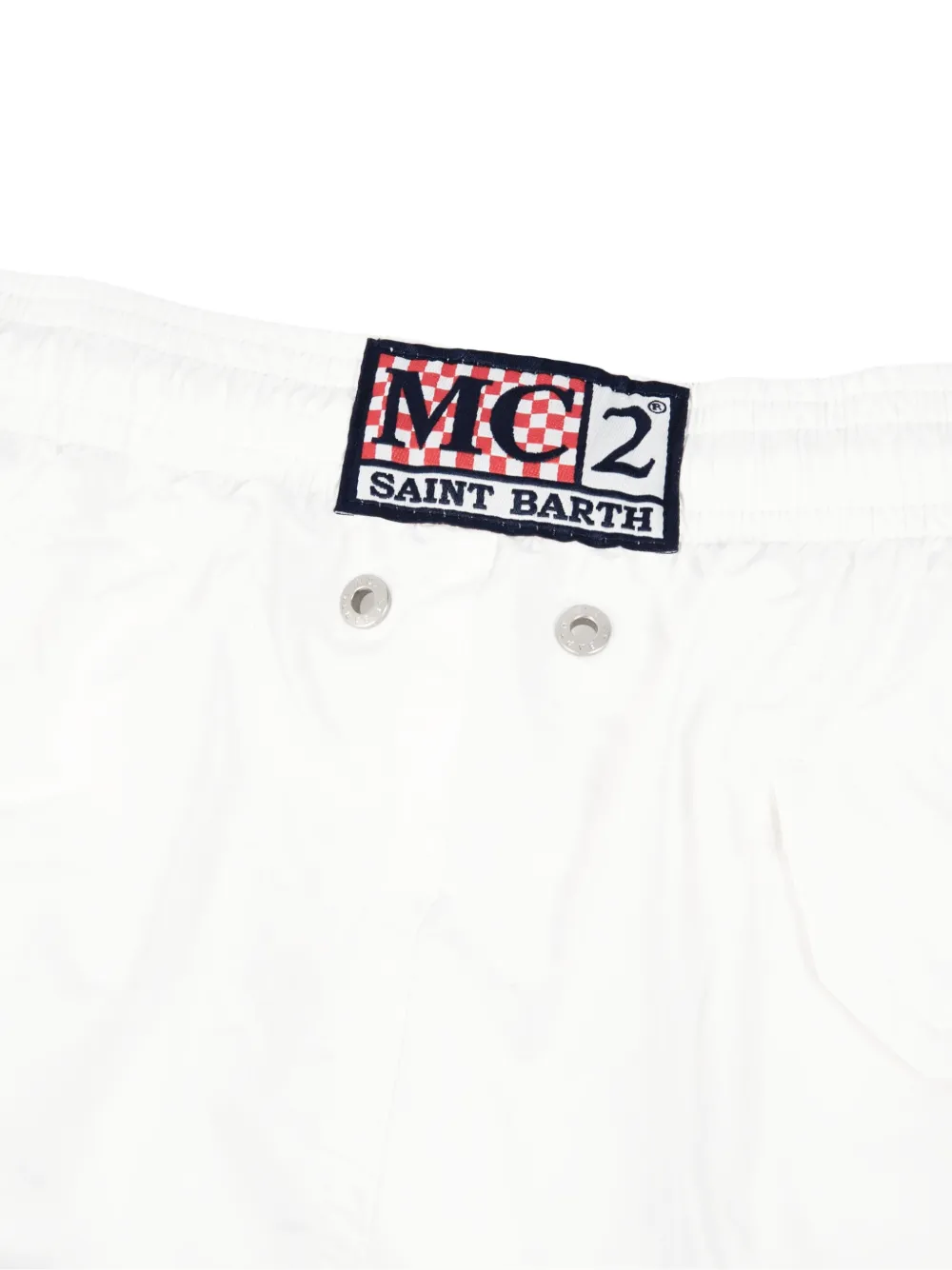 MC2 Saint Barth Zwembroek met print Wit
